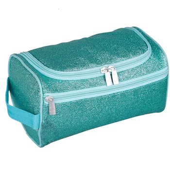 2023 Custom Glitter Cosmetic Bag Wholesale Waterproof Travel Toiletry Cosmetic Bag for Women