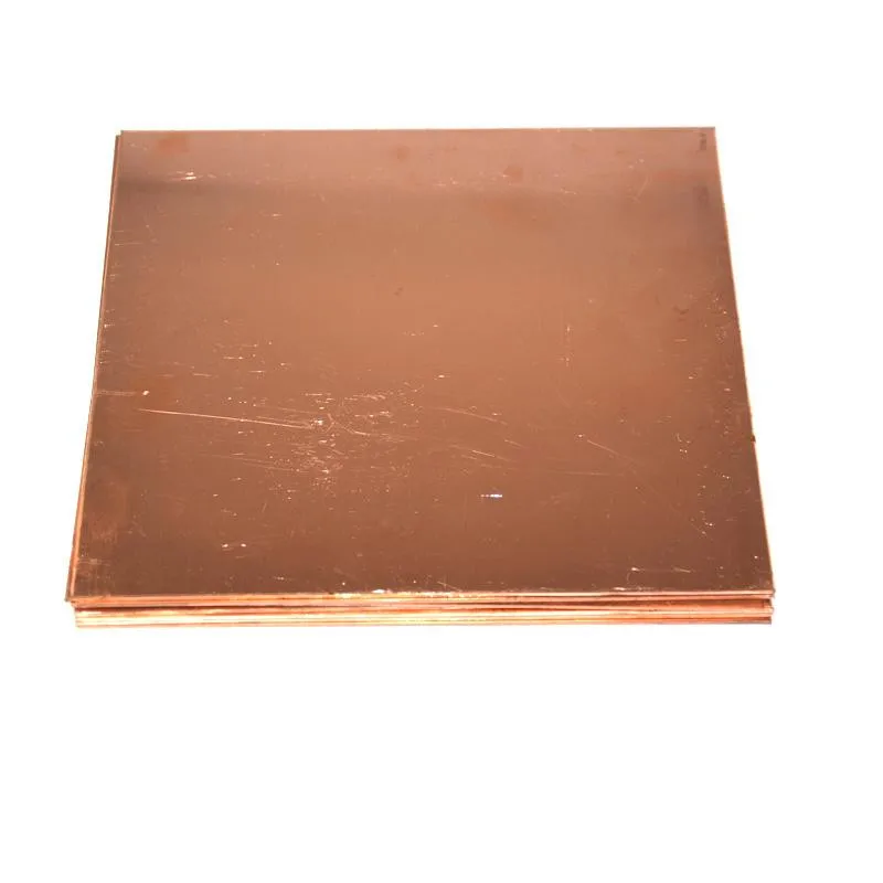 Copper Plate 1mm 2mm 3mm 4mm Can Be Customized Pure Copper Plate Ex