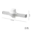 White (sealing clip)