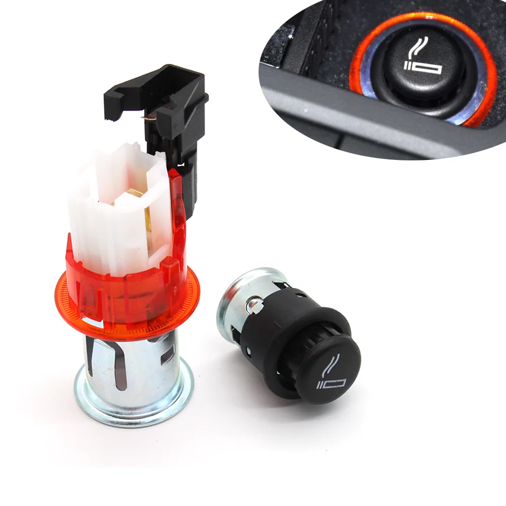 Car Center Console Cigarette Lighter Socket Plug for VW Golf 6