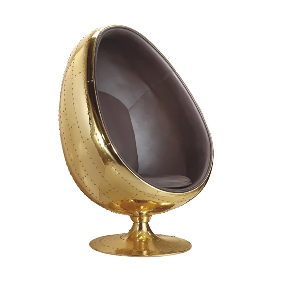 Gold egg chair new arrivals