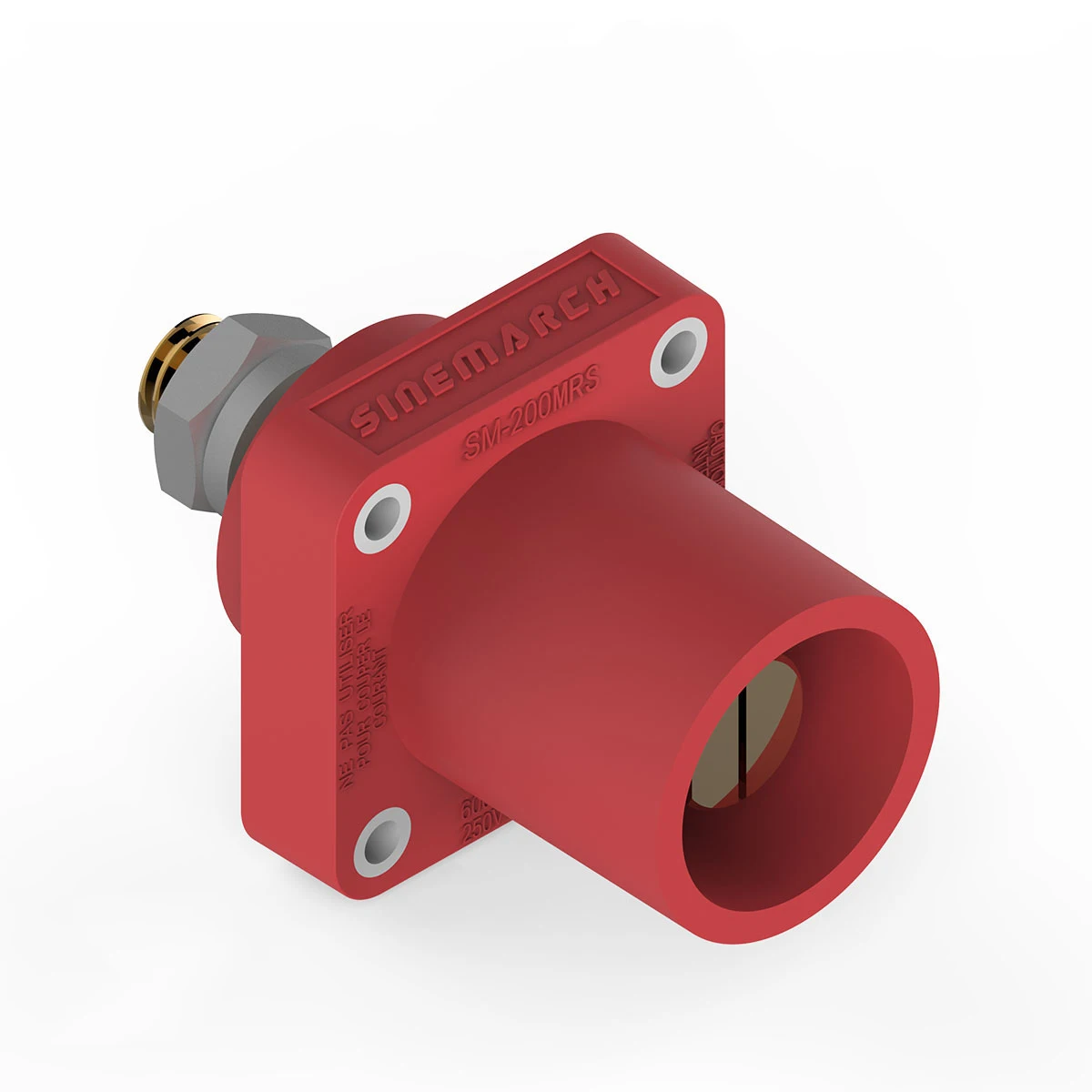 200A Male Power Panel Mount Camlock Connector Socket