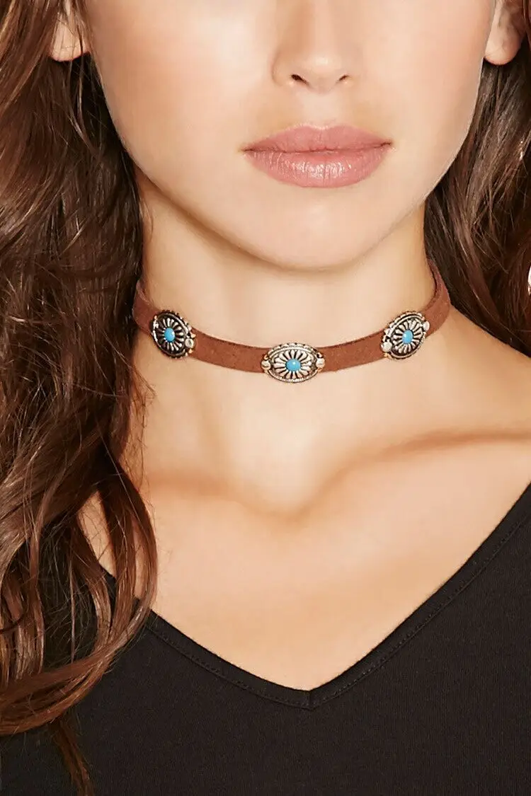 Bohemian Classic Style Turquoise Velvet 