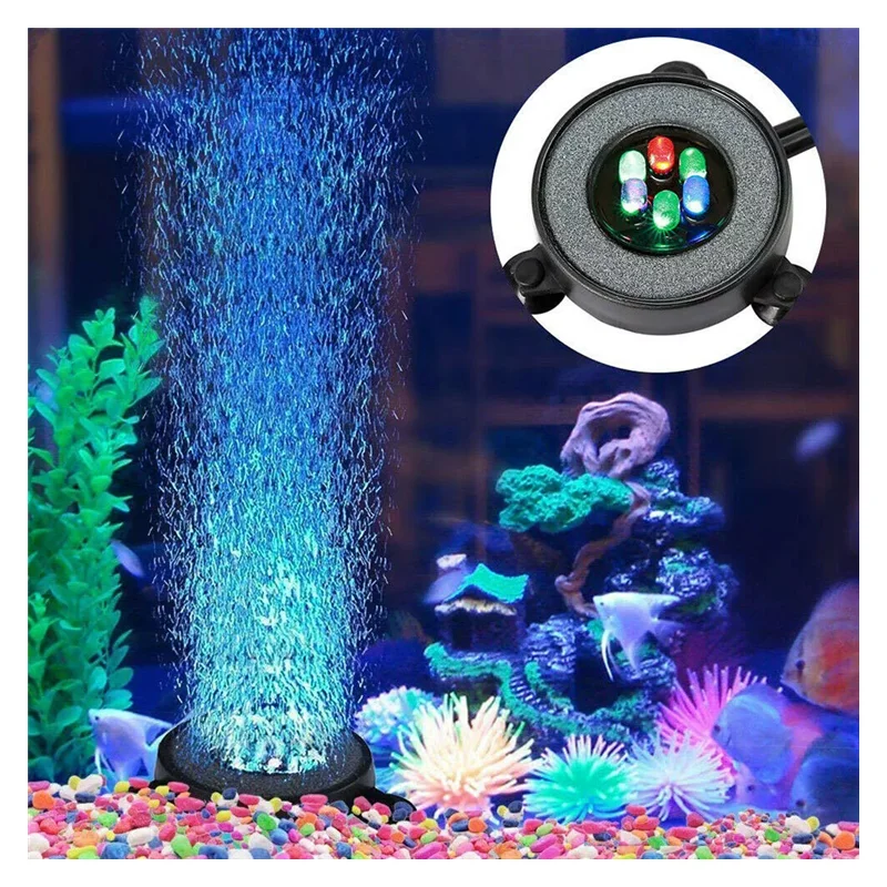 Underwater Submersible Color Changing Led Air Bubble Light Aquarium Lamp Making Oxygen For Fish - Led Aquarium Lamp,Led Aquarium Light,Air Bubble Light Aquarium Lamp Product on Alibaba.com