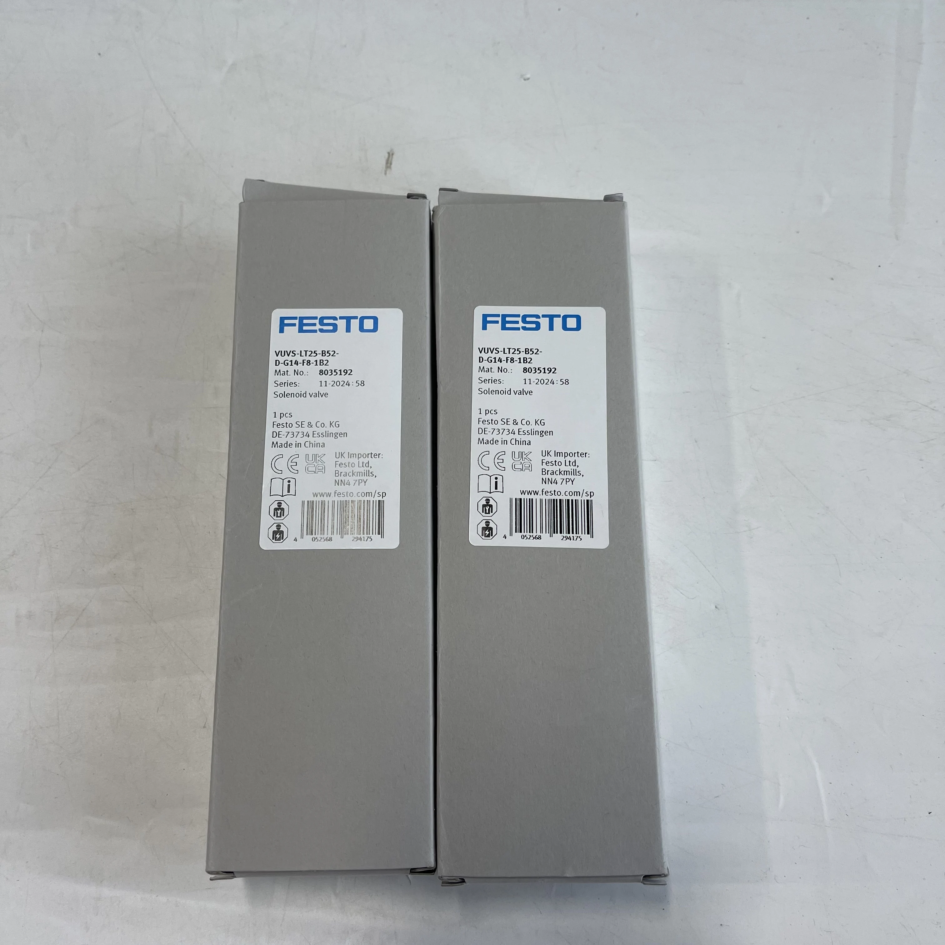 Festo Solenoid Valve VUVS-LT25-B52-D-G14-F8-1B2