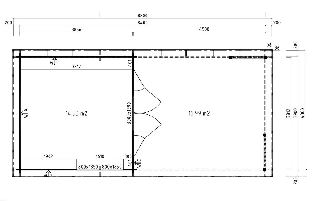 OEM/ODM Modular Homes Prefabricated Houses Modern Design Prefab Luxury Wooden Structure Bungalow for Living