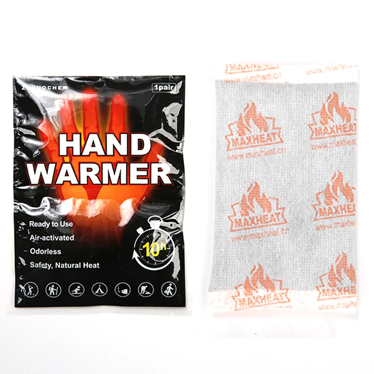 Free Samples Air activated Instant Disposable Hand Warmers Heat Pack Instant Heat Air Activated Hand Warmer Patch Heat Pad