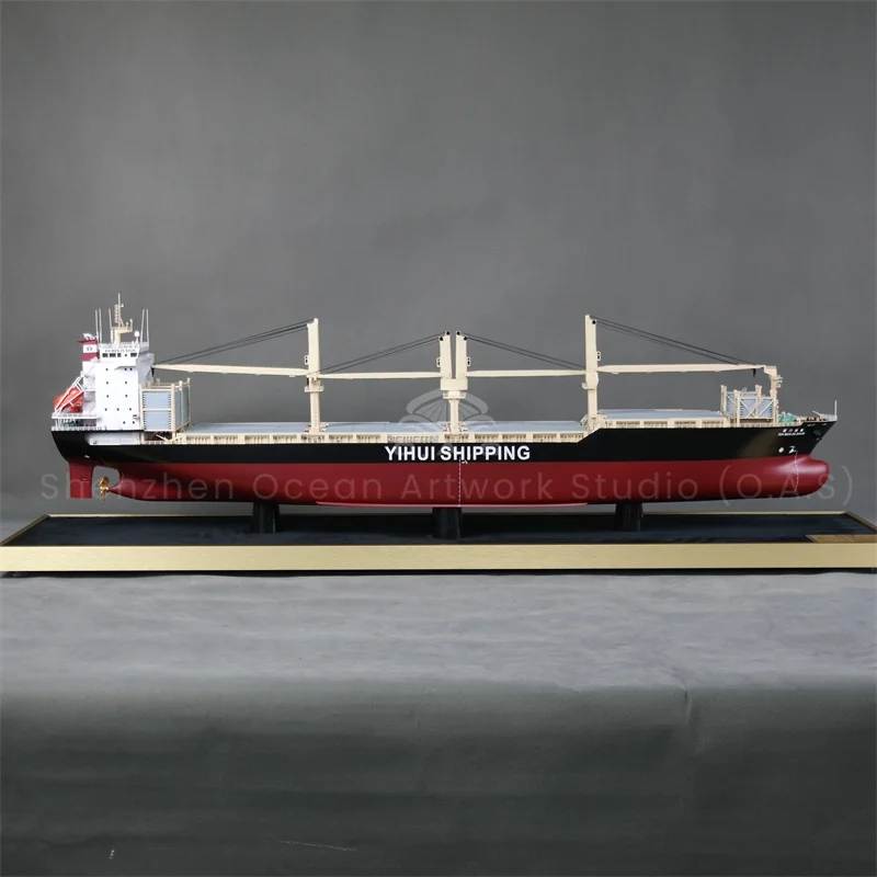 Bulk carrier models, marine department models, museum‑grade ship models—crafted with precision and passion. Our factory specializes in custom‑made simulation models, bringing real‑world vessels to life in exquisite detail. From structural accuracy to realistic painting, every piece is hand‑finished to meet the highest standards. Ideal for education, exhibitions, museums, and corporate gifts. Whether you need a 120cm bulk carrier or a fully customized marine model, we deliver museum‑quality craftsmanship that captures the power and beauty of maritime engineering. Trust our expertise to create a stunning, true‑to‑life ship model that inspires and impresses. Made with pride for ship enthusiasts, institutions, and collectors worldwide.Amber@vesselmodel.com Tel: +86 18038048785