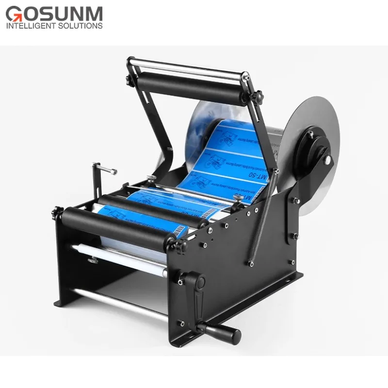 Gosunm Basic Hand-Operated Bottle Labeling Machine Wider Type High ...