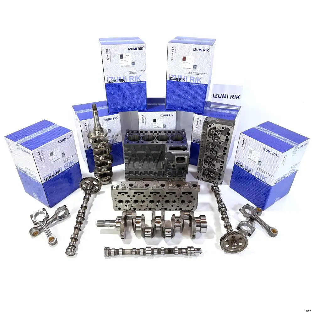 OEM Engine Parts IZUMI RIK Cylinder Block Assembly Series for Isuzu DA220