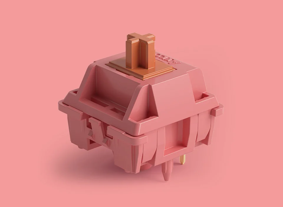 Akko Rosewood Switches - Linear, Low-Pitch Keyboard Axis