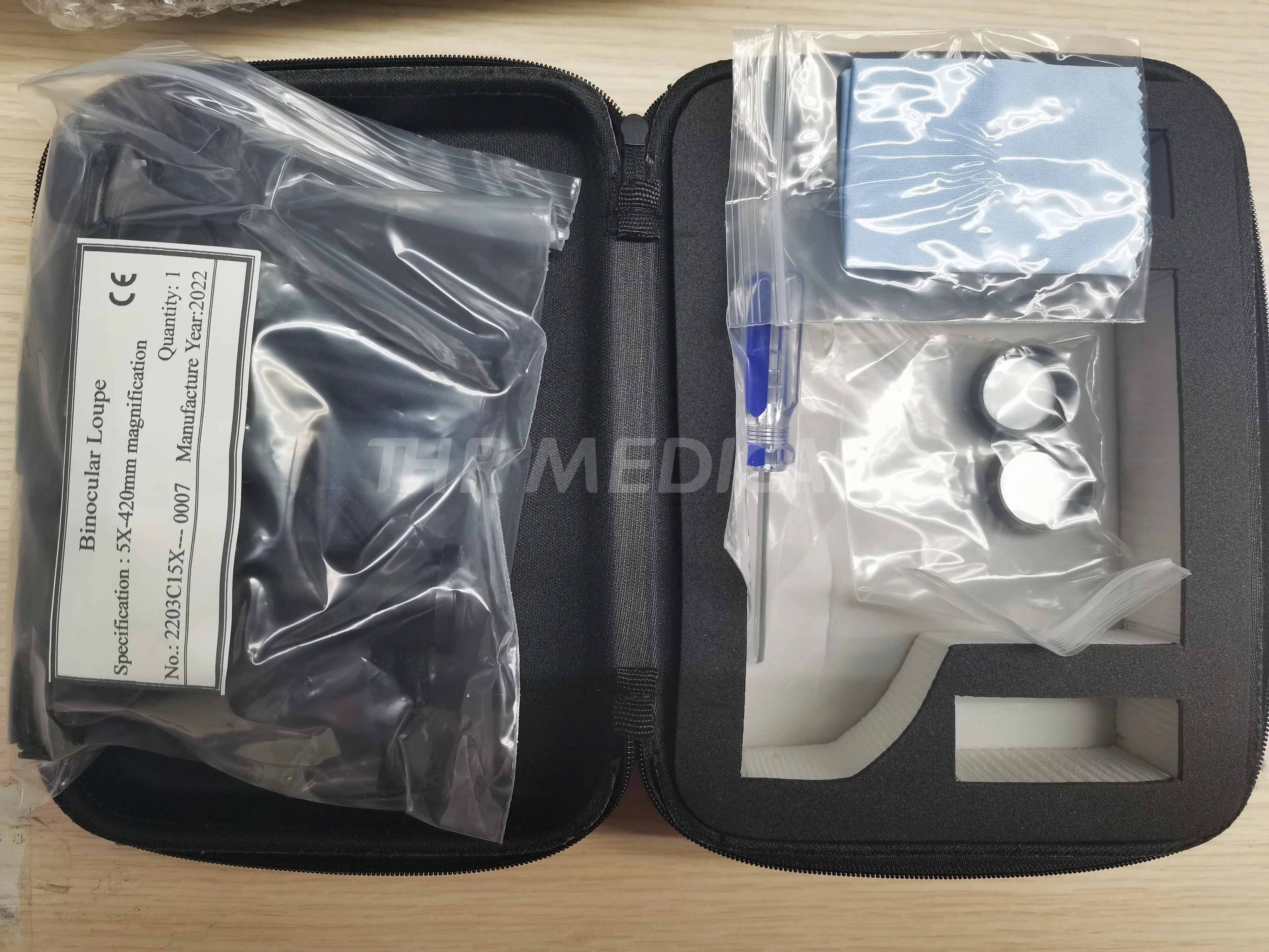 THR-C1-5X хирургические портативный фар микроскопа призмы loupes magnifier Очки Зубные бинокулярная