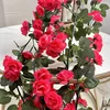 69 roses in magenta color [extra dense small flowers] [1 strip]