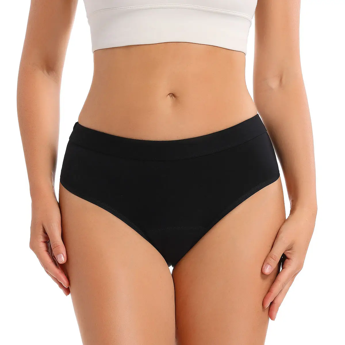 4 Layers Period Panties No Pfas Biodegradable Bamboo Free Odor Culotte