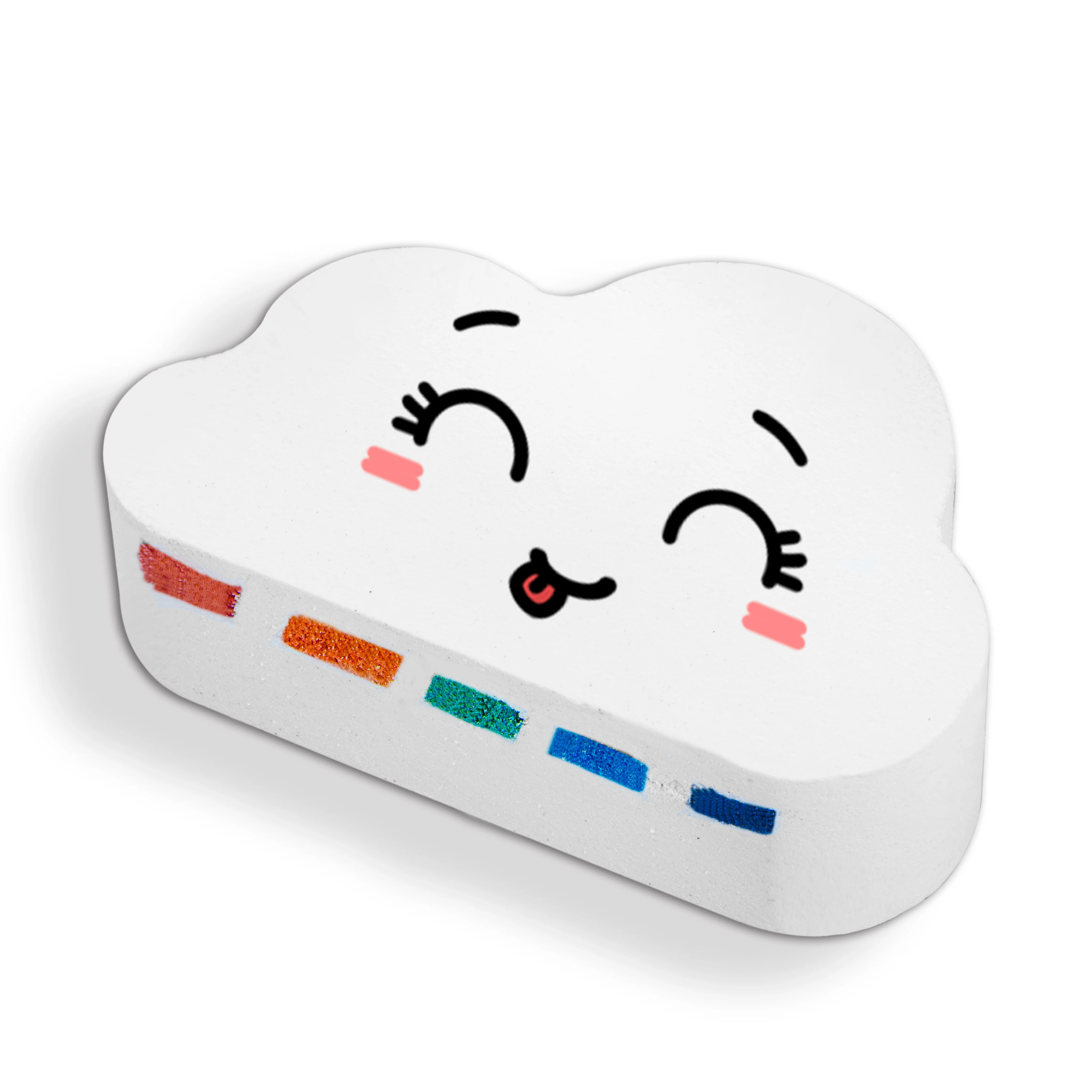 Прямая продажа с фабрики радужные Бомбочки для ванны Fizzies шары со звездами облаками луной подарочный набор веганов