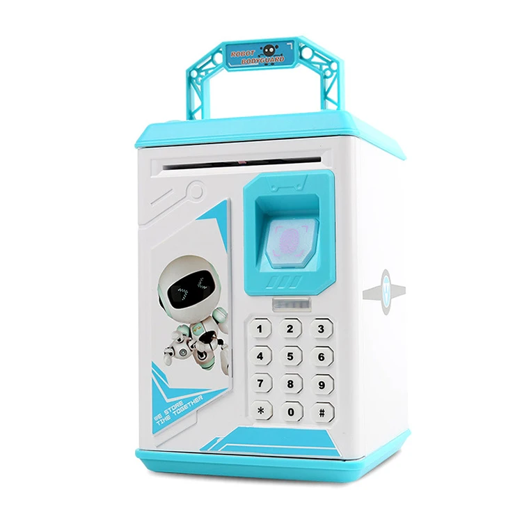 Children Electronic Piggy Children Digital Coins Cash Saving Bank Safe ...