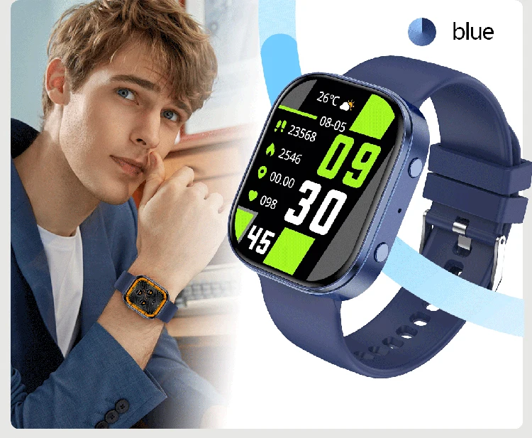 Smartwatch Ip68 Mit Herzfrequenzmessung Und Fitness Tracker_voghion.com
