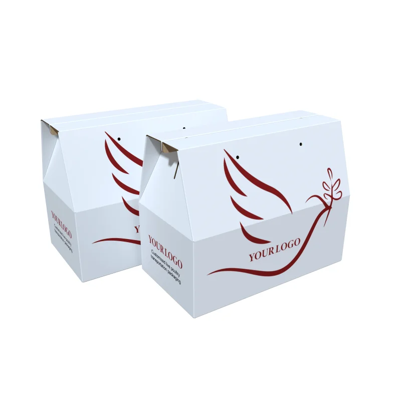 Wholesale Pigeon Chicken Shipping Boxes With Logo Print Hotsale