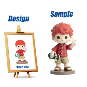 Shengye Custom Design Pre-sale Model 1/18 Fashion Skateboard Boy Action Figure Anime Cartoon One 1 Piece Character Action Figure