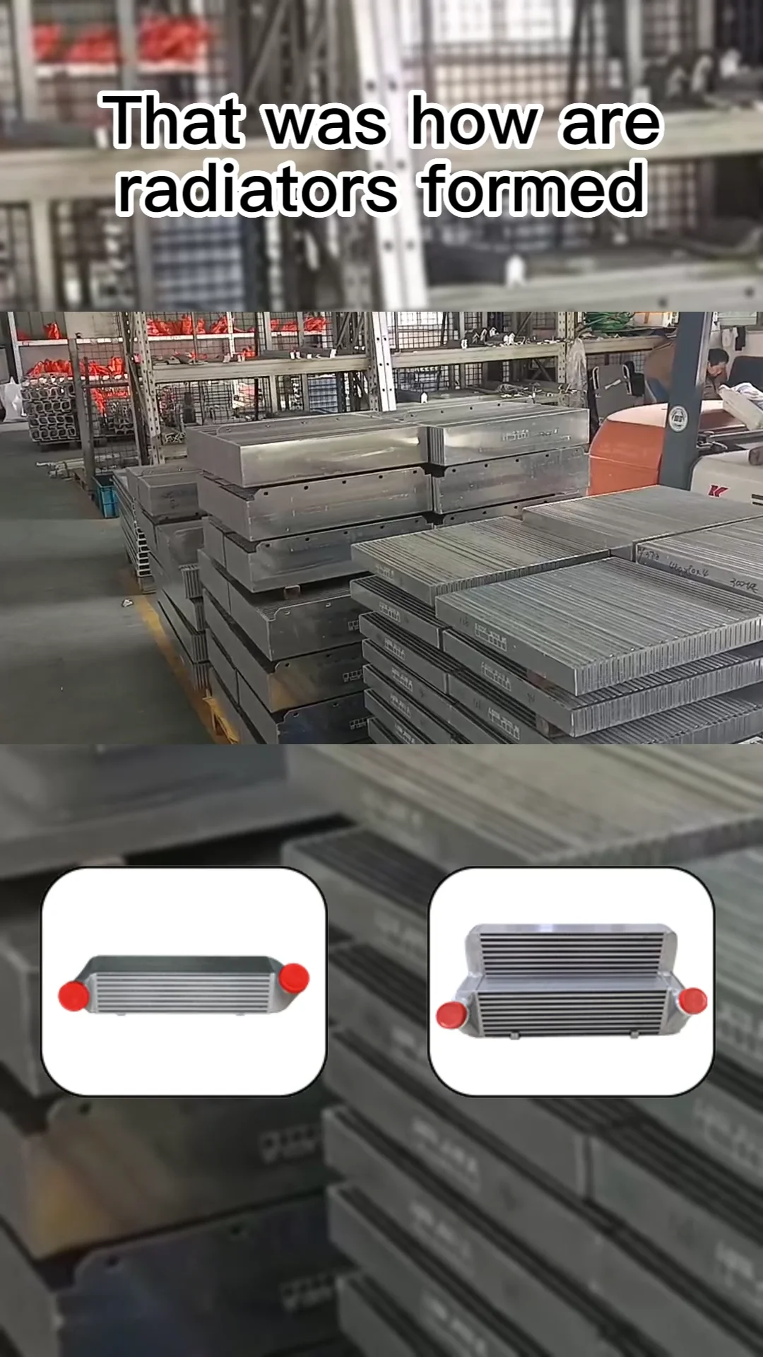 Custom Made Aluminum Intercooler Core Bar And Plate Water Air