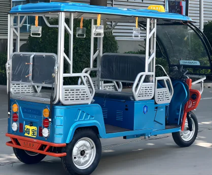 K03 china Hot selling ev car tuk-tuk 8 seats commercial vehicle tourist bus minibus Three Wheel Tricycle
