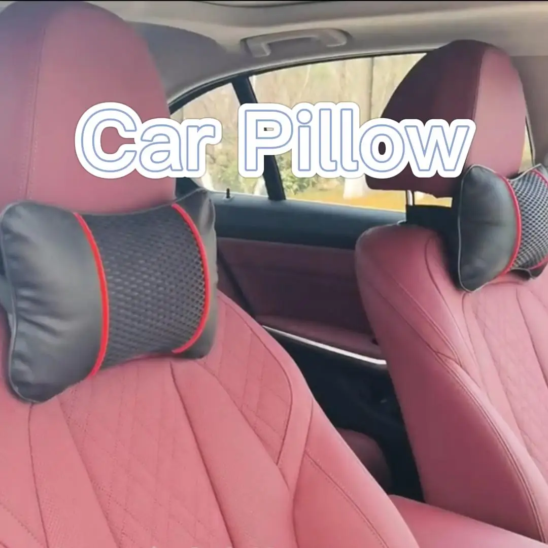 Car Neck Pillows Support Seat Universal Backrest Safety Pillow Auto Interior Accessories Car