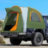 Tienda de campaña verde para camioneta 3S
