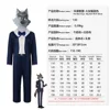Big Bad Wolf Blue Suit [Onesie Headgear]