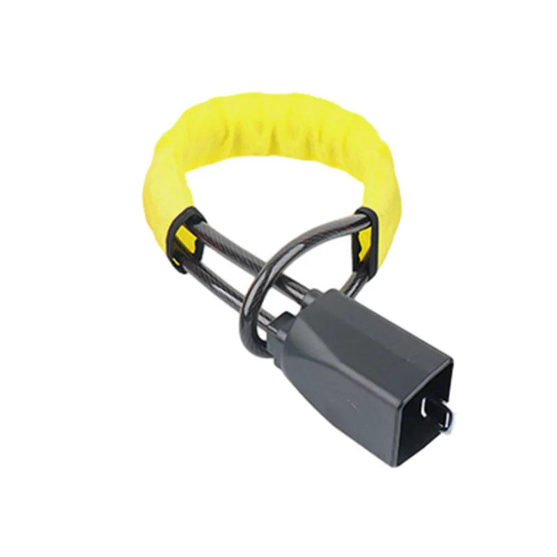 New Hot Selling Car Anti-theft Universal Steel Cable Lock Extended Thickened Steering Wheel Lock