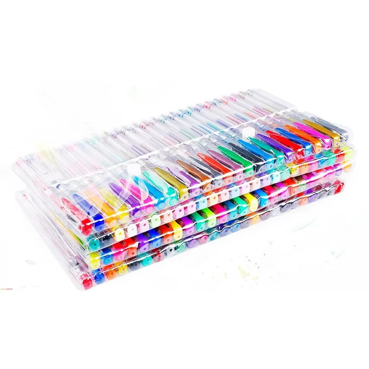 120 Unique Colors Gel Pens Set Perfect For Adult Coloring - Temu