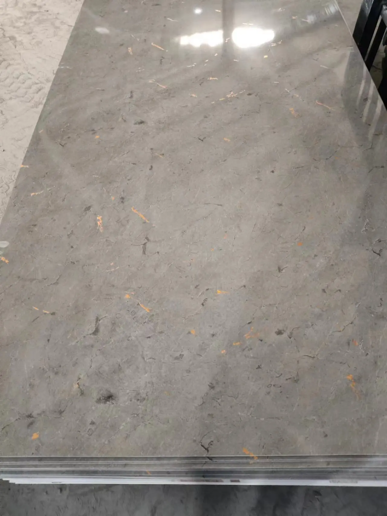 High Quality 4x8 Flexible PVC UV Marble Sheet for Indoor Pakistan Decorative Wall Panels
