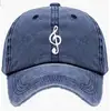 Navy Blue washed
