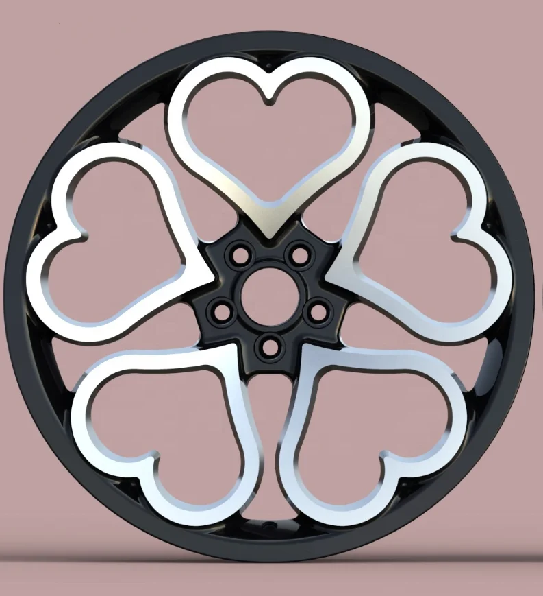 Herzförmige Auto-Streifen - Elektrostatische Aufhänger Für Stoßstange