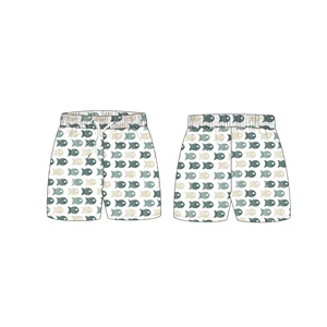 OEKO-TEX Cute Cartoon Animals Swimming Trunks New Design Comfortable Boys Beach Shorts