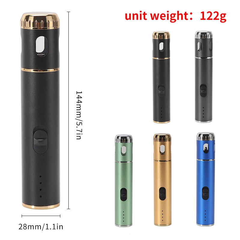 Rechargeable Powerful Usb Electric Herb Grinder Pen 28mm Mini Tobacco