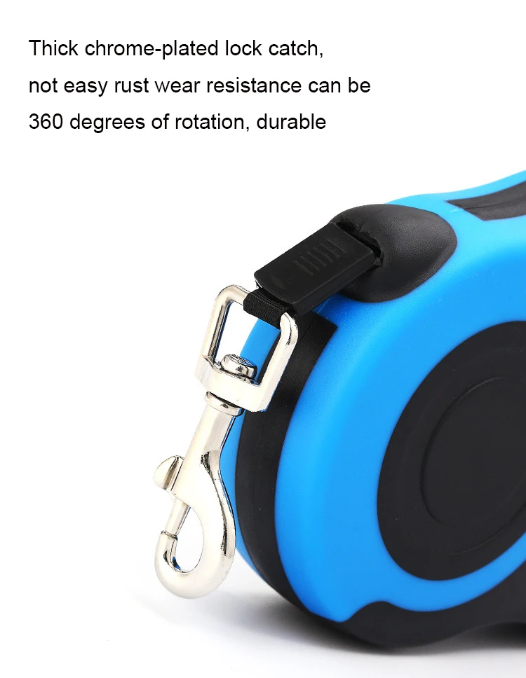 Automatic Extendable Traction Training Pet Lead Manufacturer Wholesale Heavy Duty Auto Dog Leash Retractable Dog Leash supplier