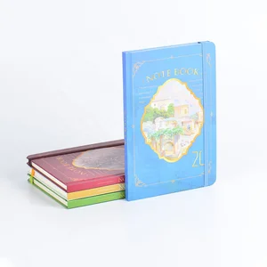 Popular Custom Color-Illustrated Hardcover Notebook Lightweight Portable Pocket Notebook Office Home Multi-scene Notepad