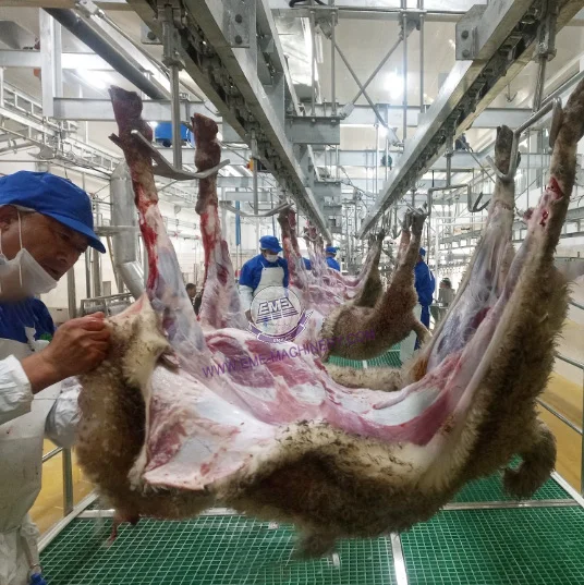 Complete Halal Mutton Slaughter Line Price Sheep Abattoir Dehiding Equipment Goat Slaughtering Machine of Lamb Slaughterhouse