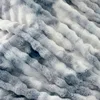 Tie-dyed light white ash