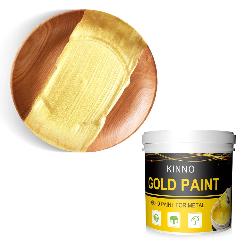Wholesale Kinno Waterbased Gold Powder Paint For Building Coating Gold