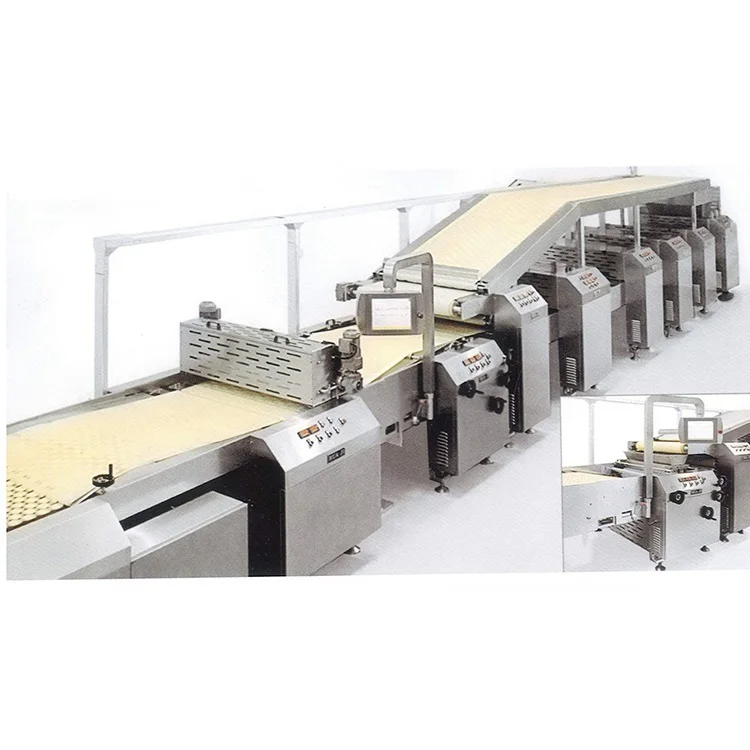 Полностью автоматическая машина для производства печенья, полностью автоматическая промышленная линия по производству печенья