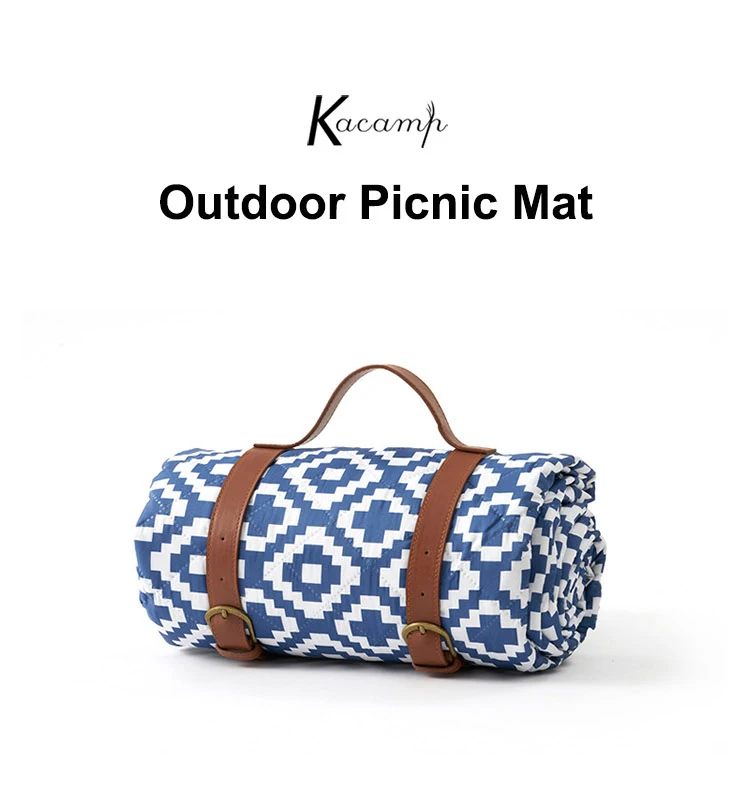 Custom Waterproof Aluminum Film Recycled Nonwoven Picnic Rug,4 Layers ...