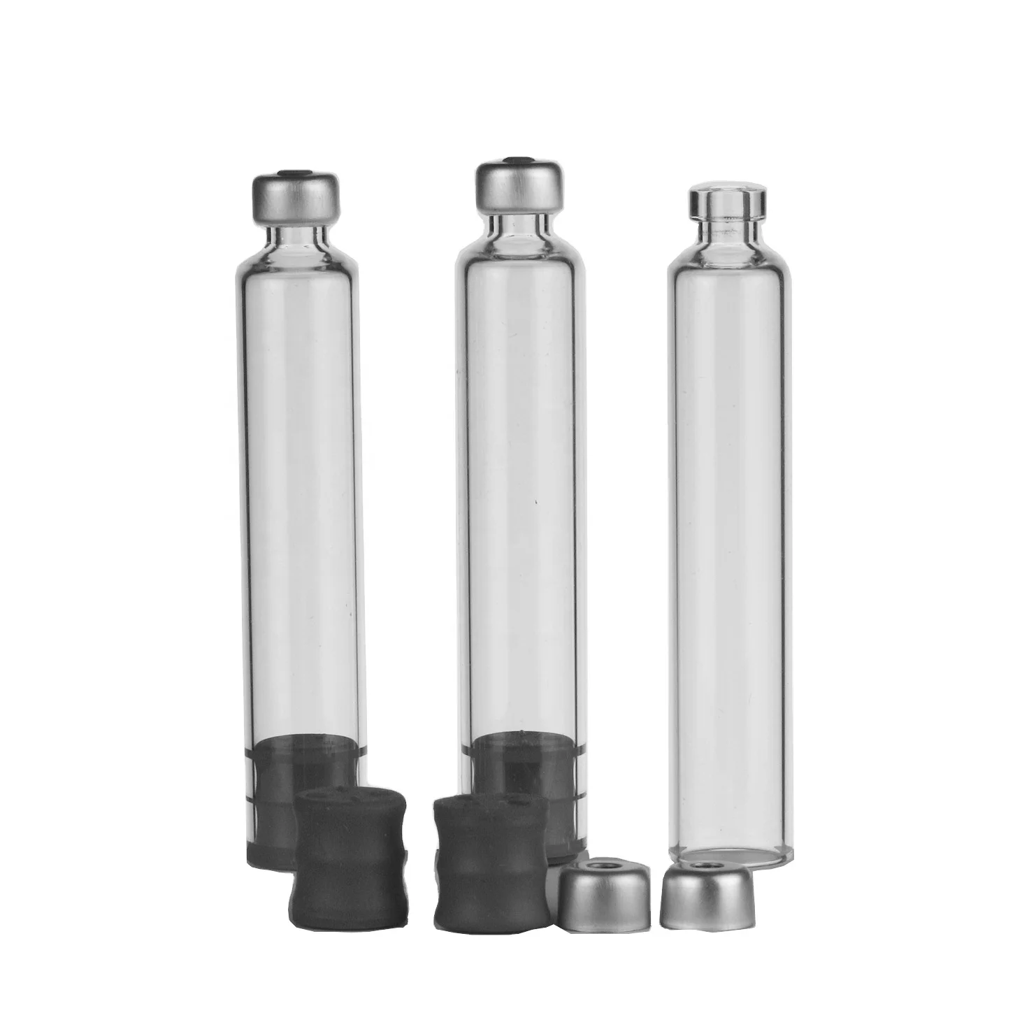 Medical Sale of 1.5ml 1.8ml 3ml Clear Disposable Glass Cartridges for Injections