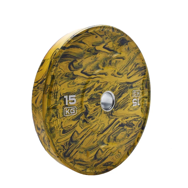 Wholesale  Rubber Barbell Plates Gym Use Eco-Friendly Weightlifting 15kg 20kg Adjustable Weight Plate