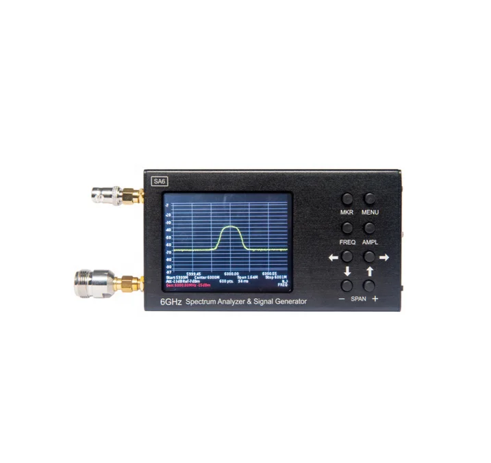 Handheld Spectrum Analyzer RF Explorer 6G Combo Plus Spectrum Analyzer 50KHz to 6.1ghz 6G Signal Full Band
