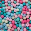 Blue and pink