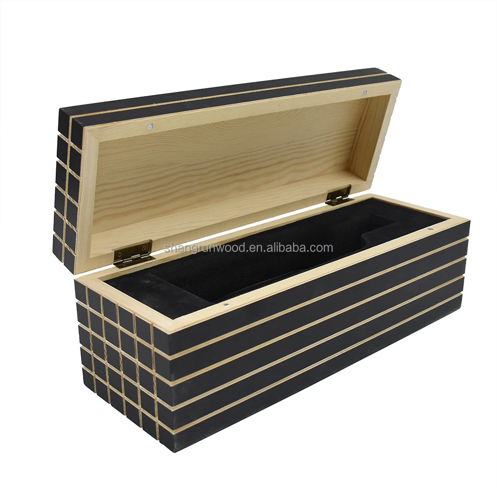 Hot Sale Modern Luxury Wooden Wine Box Storage Gift Box Universal
