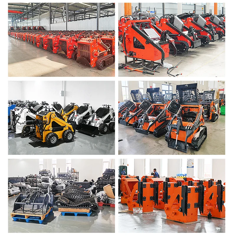 High Efficiency Skid Steer Loader - Euro 5 EPA Kubota Diesel