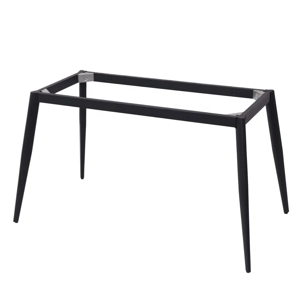Quality Aluminum Frame Table Leg Production Line OEM Cheap Low Factory Price Carbon Steel Furniture Metal Table Removable Legs