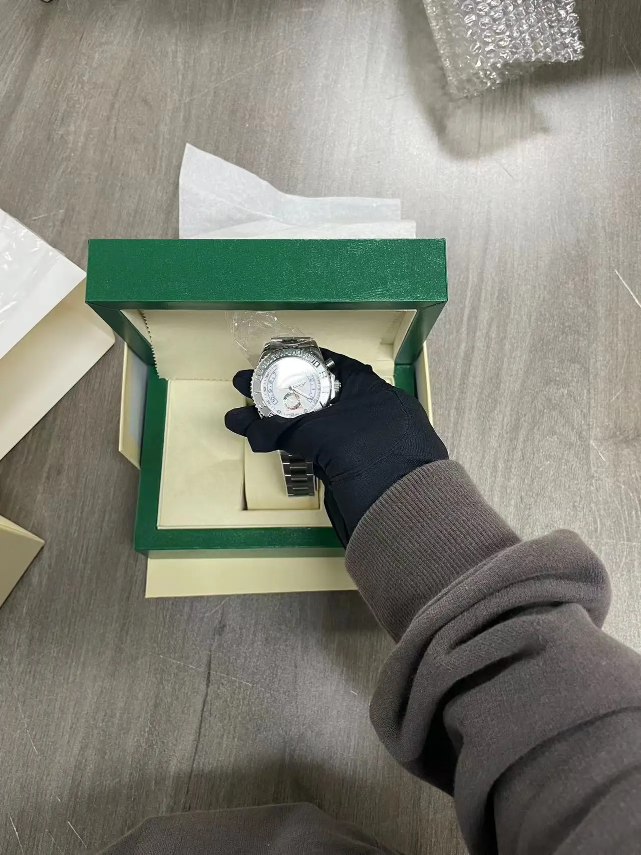 Rolexes Fully Automatic Mechanical Precision Steel Luminous Watch,Men's